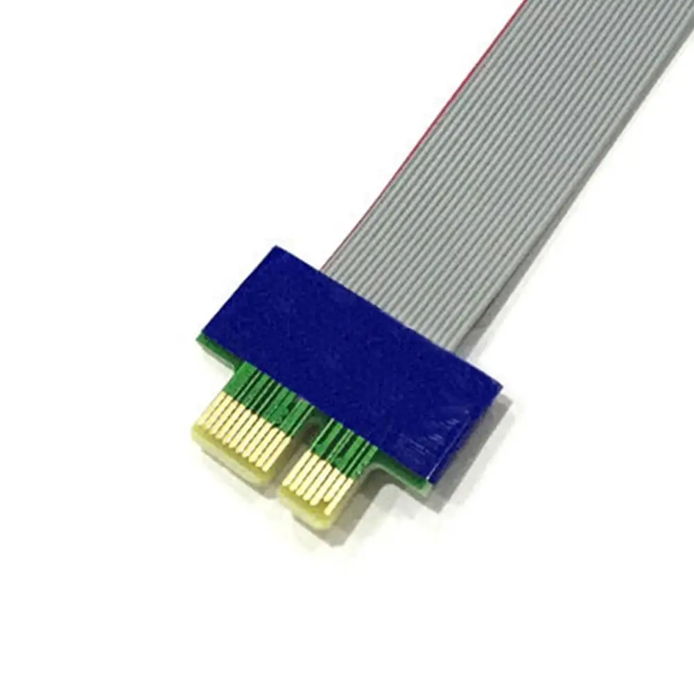 Мужского и женского пола PCI E 1X переходная карта удлинитель гибкий Удлинительный