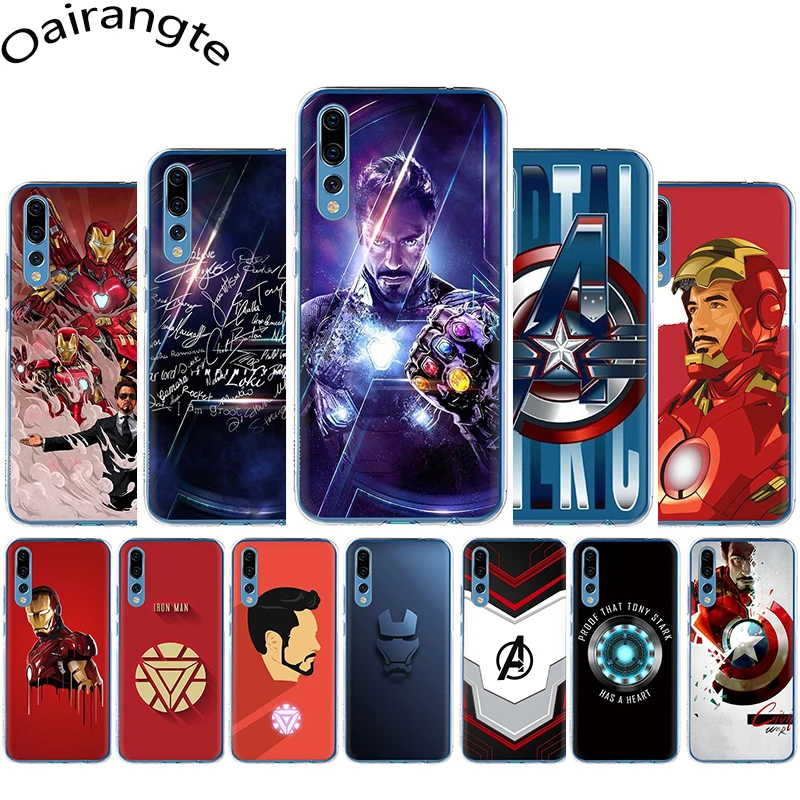 Жесткий чехол для телефона Marvel superhero iron man для Huawei Honor 6a 6C Pro 7A 2 ГБ 3 Гб Pro 7X8 C Lite X 9 10 Lite Play
