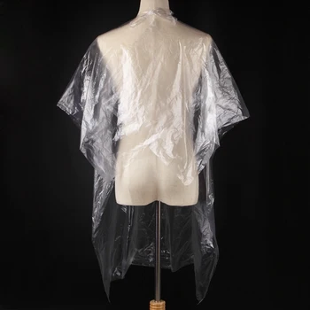 

50 Pieces Disposable Hair Cutting Capes, Waterproof Shawl Salon Gown, 92X130cm