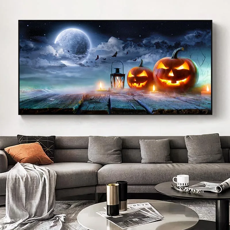 5d алмазная живопись абстрактный пейзаж вышивка на Хэллоуин Набор для вышивки