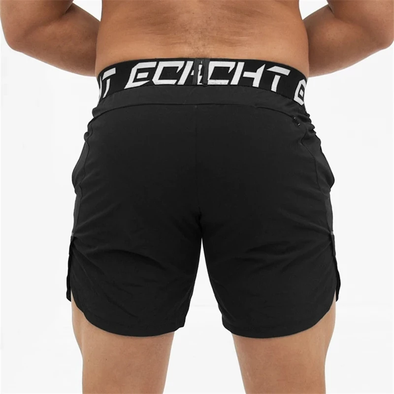 New Men Fitness Bodybuilding Shorts Man Summer Gyms Workout Male Breathable Quick Dry Sportswear Jogger Beach Short Pants