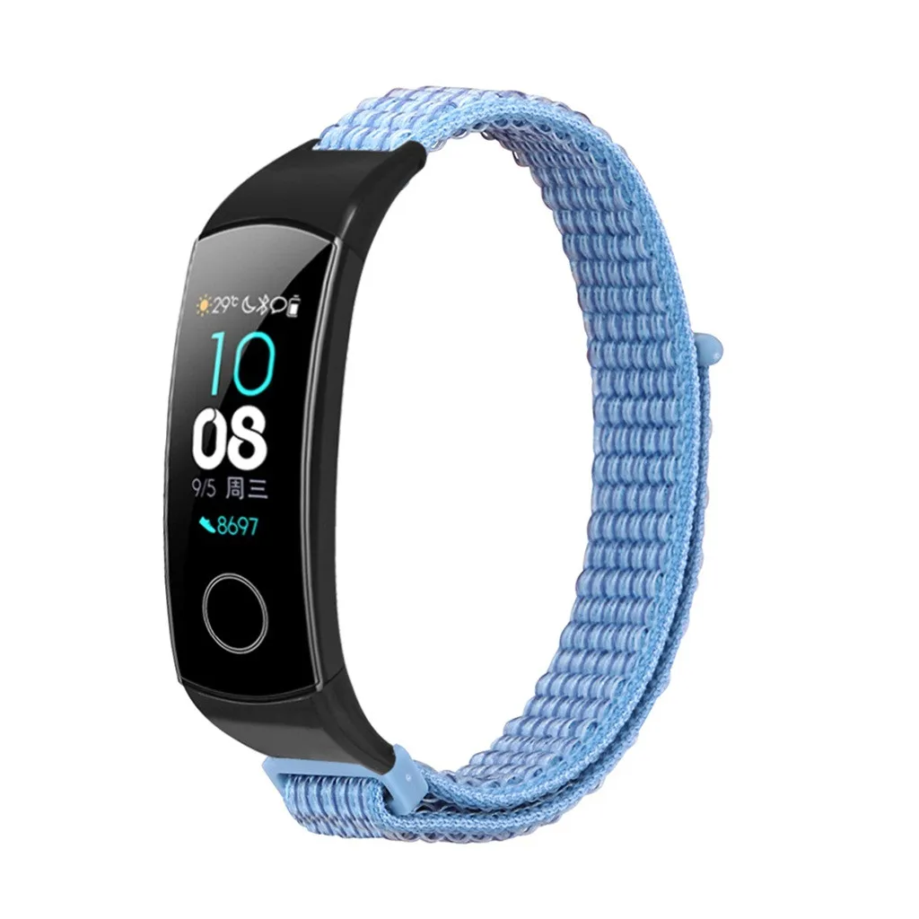 Сменный ремешок для huawei Honor Band 5 4, нейлоновый спортивный ремешок с петлей для часов, ремешок на запястье для huawei Honor Band 5 4 G20