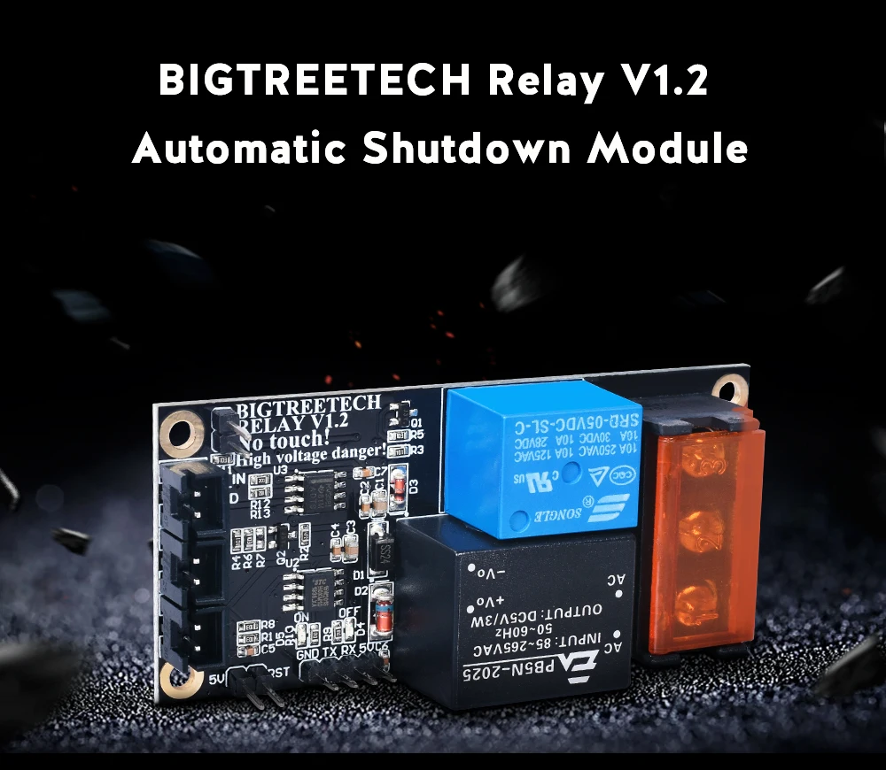 Bigtreetech módulo de relé v1.2, desligamento automático