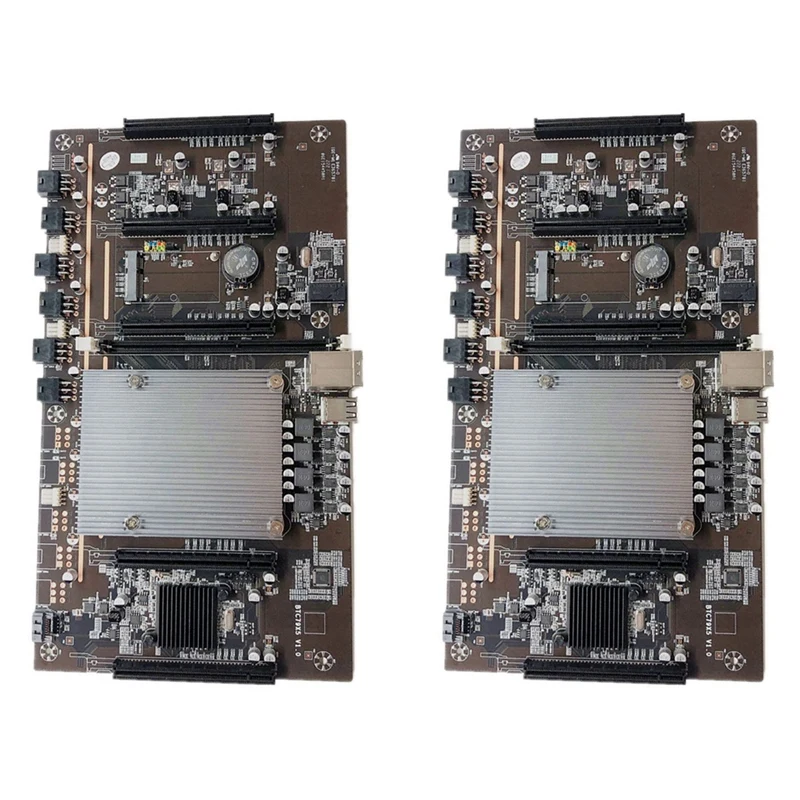 2X BTC Mining Motherboard BTC79X5 V1.0 LGA 2011 DDR3 Supports 32G Pitch Support RTX3060 Graphics Card for Miner | Компьютеры и офис
