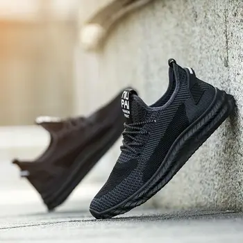 

Men Vulcanize Shoes Sneakers Breathable Men Casual Shoes No-slip Male Lace Up Men Shoes Tenis Masculino Wholesale