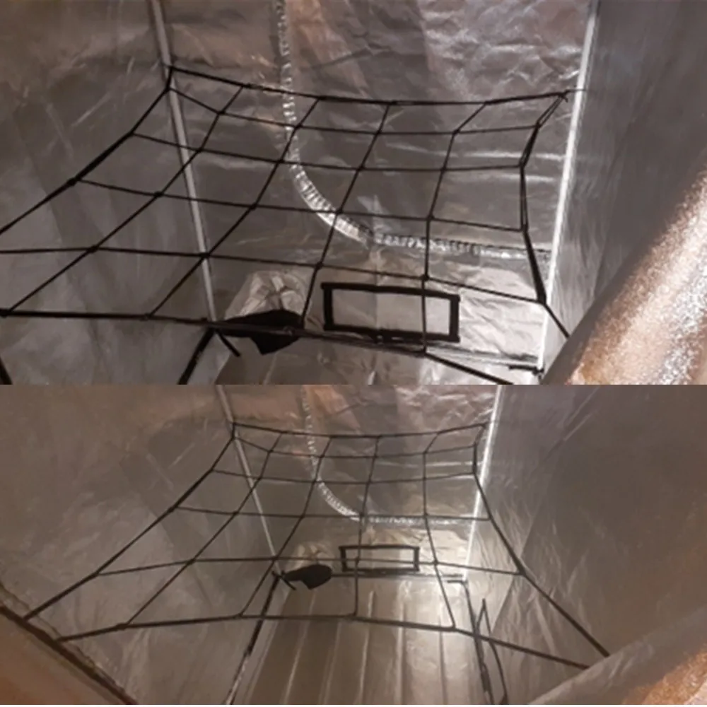 Навес для выращивания растений сетка сада из полиэстера сверхпрочная квадратная