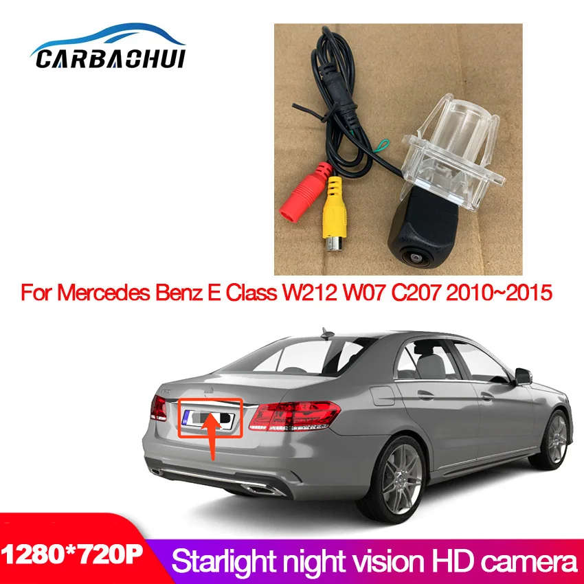 Для Mercedes Benz E Class W212 W07 C207 2010 ~ 2015 Автомобильная камера заднего вида для парковки