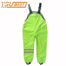 Детские Водонепроницаемые комбинезоны; Новинка года; непромокаемые брюки для мальчиков и девочек; брюки для детей 1-7 лет; детские непромокаемые брюки; спортивные комбинезоны для мальчиков и девочек