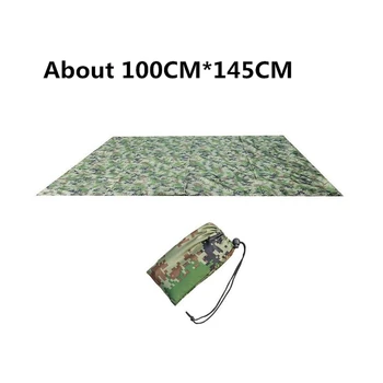 Portable Ultralight Tarp Outdoor Camping Survival Sun Shelter Multifunctional Waterproof Beach Awning Tent Mat 6