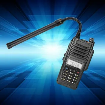 

SMA AT-33 Female Walkie Talkie Radio Antenna Dual Frequency Foldable For Baofeng durable and practical to use