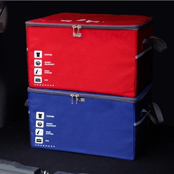 

Universal Car Trunk Organizer Multi Compartments Non Slip Bottom Home Waterproof Washable Collapsible Storage
