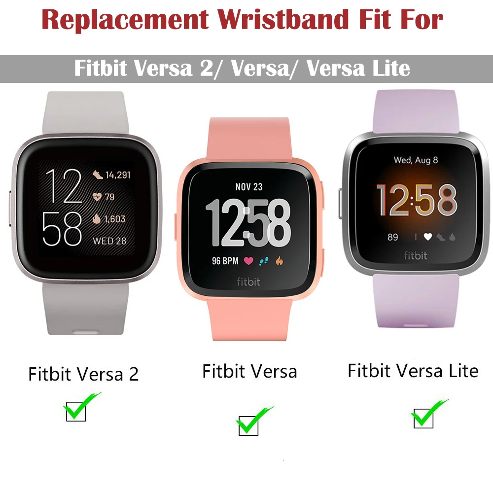 Accessories Band For Fitbit Versa 2 Strap Soft Silicone Wrist Waterproof Replacement Watch Strap For Fitbit Versa Versa 2 Band Smart Accessories Aliexpress Accessories Band For Fitbit Versa 2 Strap Soft Silicone Wrist Waterproof Replacement Watch Strap For Fitbit Versa Versa 2 Band Smart Accessories Aliexpress