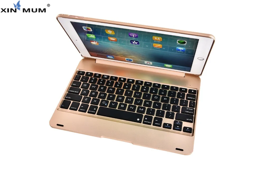 XIN MUM Беспроводной Bluetooth клавиатура чехол для iPad воздуха 2 защитное покрытие из АБС