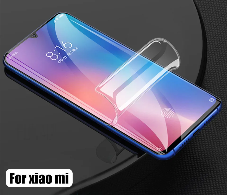 35D полное покрытие Гидрогелевая пленка для Xiaomi Redmi mi 9 Lite SE 9T Pro mi Note 10 mi x 2S Защита экрана для Xiaomi mi A3 A2 Lite 8