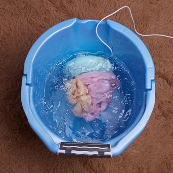 

Water Droplet Vortex Washer Mini Portable Washing Machine for Home Travel Clothes LAD-sale