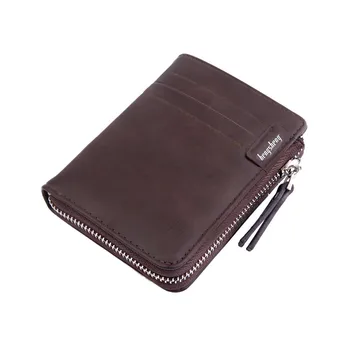 

OCARDIAN Retro Short Wallet Men's Wallets Men Wallets Coin Purse Clutch Package Zipper Clutch Bag Card Holder Mobile Bag