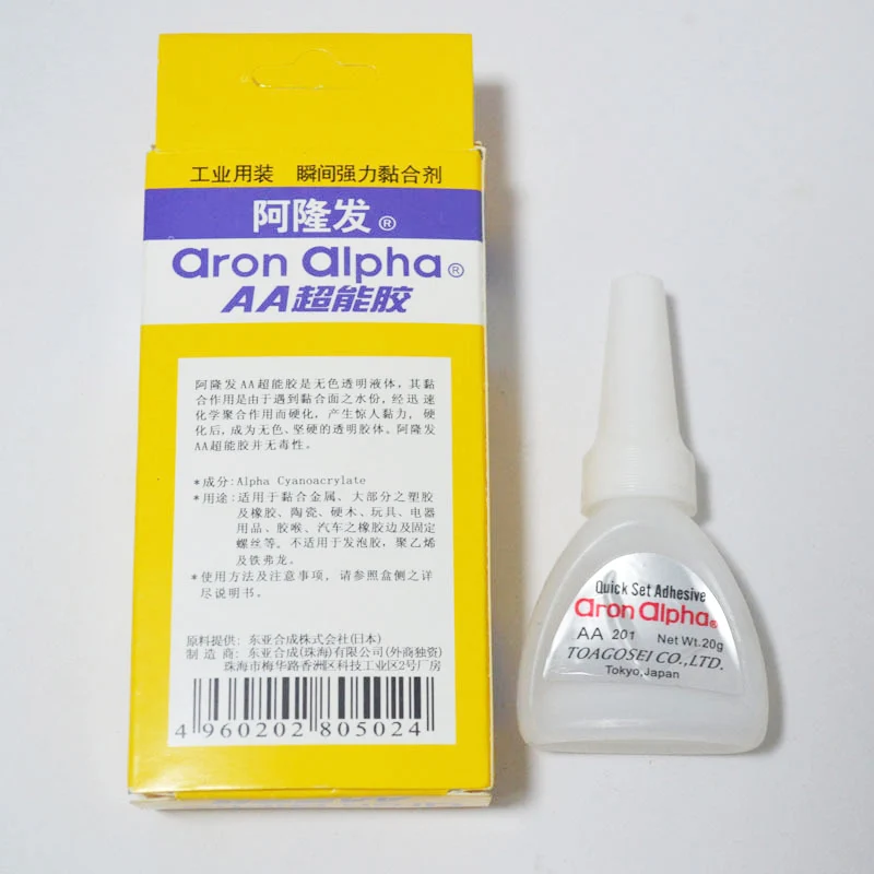 US $81.54 50Pcs new 2020 AA201 industrial super glue Quickdrying 201 glue Aron Alpha glue 201 super glue 20g