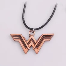 Модный DC ободок для волос в стиле Чудо-Женщина Супергерой супергерой Супергерл сплав кулон ожерелье подарок для женщин Шарм аксессуары фильм ювелирные изделия