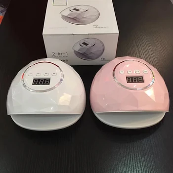 

86W Uv Led Lamp Nail Dryer 39 Pcs Leddual Hands Nail Lamp For Curing Uv Gel Nail Polish With Sensor Timer Lcd Display Eu Plug