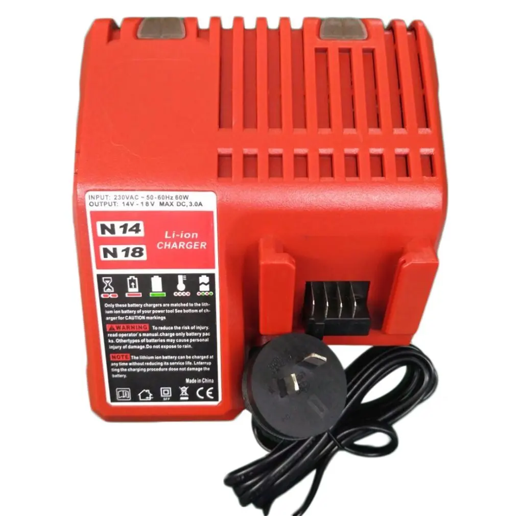 Сменное зарядное устройство для Milwaukee M18B4 M12-18C 48-11-1850 48-11-1852 48-11-1840 14,4 V-18 V литий-ионный аккумулятор