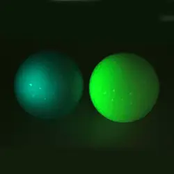 Светящиеся мячи для гольфа тренировочные мячи светится в темноте ночной Светильник флуоресцентные теннисные мячи 40 мм