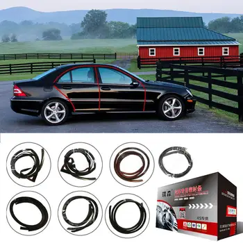 

Car Special Sealing Strip Four Door Gap B Pillar Sealing Strip Dust-proof Wind Noise Reduction D-type Sealing Strip For Tesla