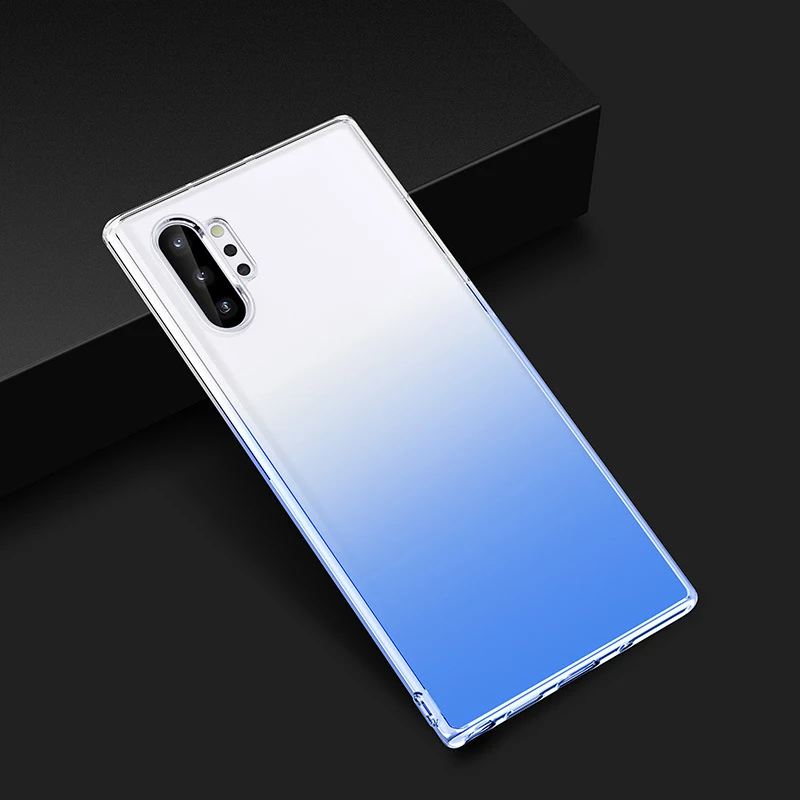 50 шт градиентный Мягкий ТПУ чехол для huawei P30 P20 Pro Lite mate 20 X Nova Y9 Honor 20i 8S 8X 8C ультра тонкий противоударный чехол