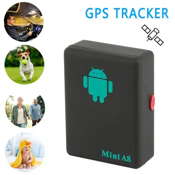 

A8 Mini GPS Tracker Car GSM/GPRS Real Time Tracking Locator Device Anti-Lost Device For Vehicles Children Pet Monitoring