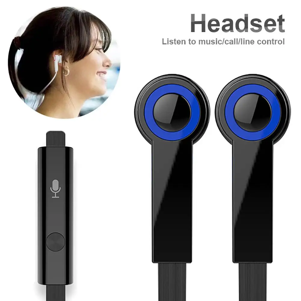In-ear Headset Universal Multi-purpose Mobile Phone Earphones With Microphone Wired Handsfree Headphone