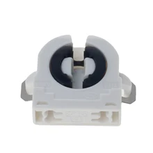 Новинка 2~ 10 шт T8 белый держатель лампы AC 500V 2A G13-F41A T8 трубка G13 люминесцентный светильник светодиодный пластиковый держатель