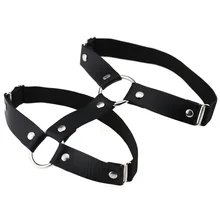 Уличный ночной клуб Косплей Аниме сексуальная подвязка Харадзюку панк готика Эластичность ноги кольцо подвязка