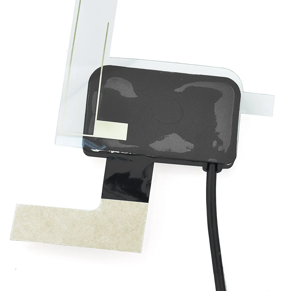 Superbat Car Radio Aerial Amplified Internal Glass Mount Antenna with SMA to F Adapter for DAB/DAB+ AutoDAB Radios