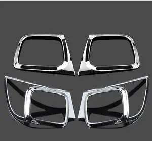 Автомобильные аксессуары модификация автомобиля ABS хромированная крышка заднего фонаря отделка 4 шт. подходит для Chevrolet Malibu 2013
