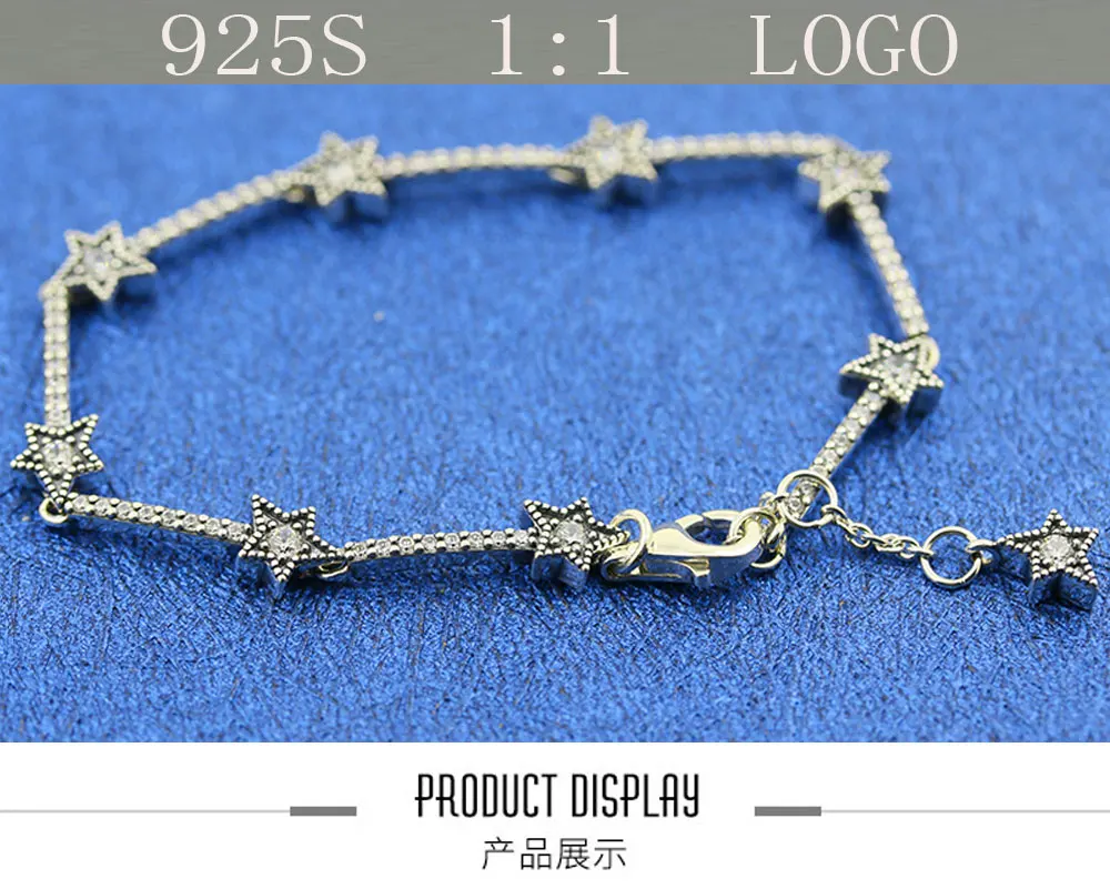 LISMNew S925 1:1 классический европейский стиль Оригинальные Модные женские ювелирные изделия браслет отправить подруге подарок