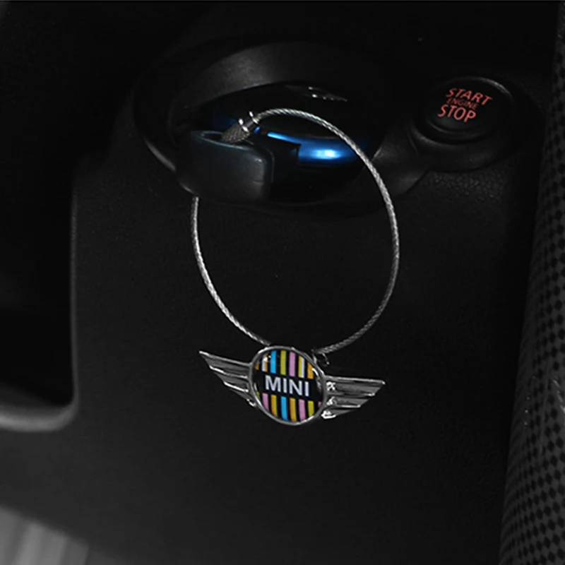 Украшение Брелок для MINI COOPER S F54 F55 F56 F57 F60 R55 R56 R57 R58 R59 R60 R61 брелок для ключей аксессуары для стайлинга ключей орнамент