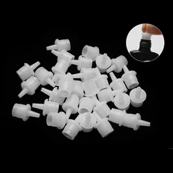 20 Pcs Universal Eyelash Glue Replacement Bottle Mouth Head Extended Glue Usage Anti-Blocking Eyelash Extension Makeup Tools