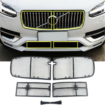 

Car Front Grille Insert Net Insect Sning Mesh Accessories for Volvo Xc90 2015-2020
