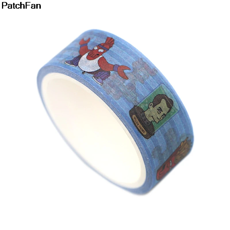 Patchfan futurama Косплей ребенок мультфильм альбом книга DIY Скрапбукинг клей васи Маскировочная лента печать шаблон стикер A2383