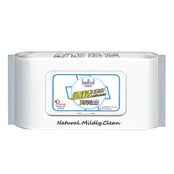 

75% Alcohol Wipes Disposable Disinfection Alcohol Wipes Hospital Alcohol Disinfection Piece 80Pcs / Bag