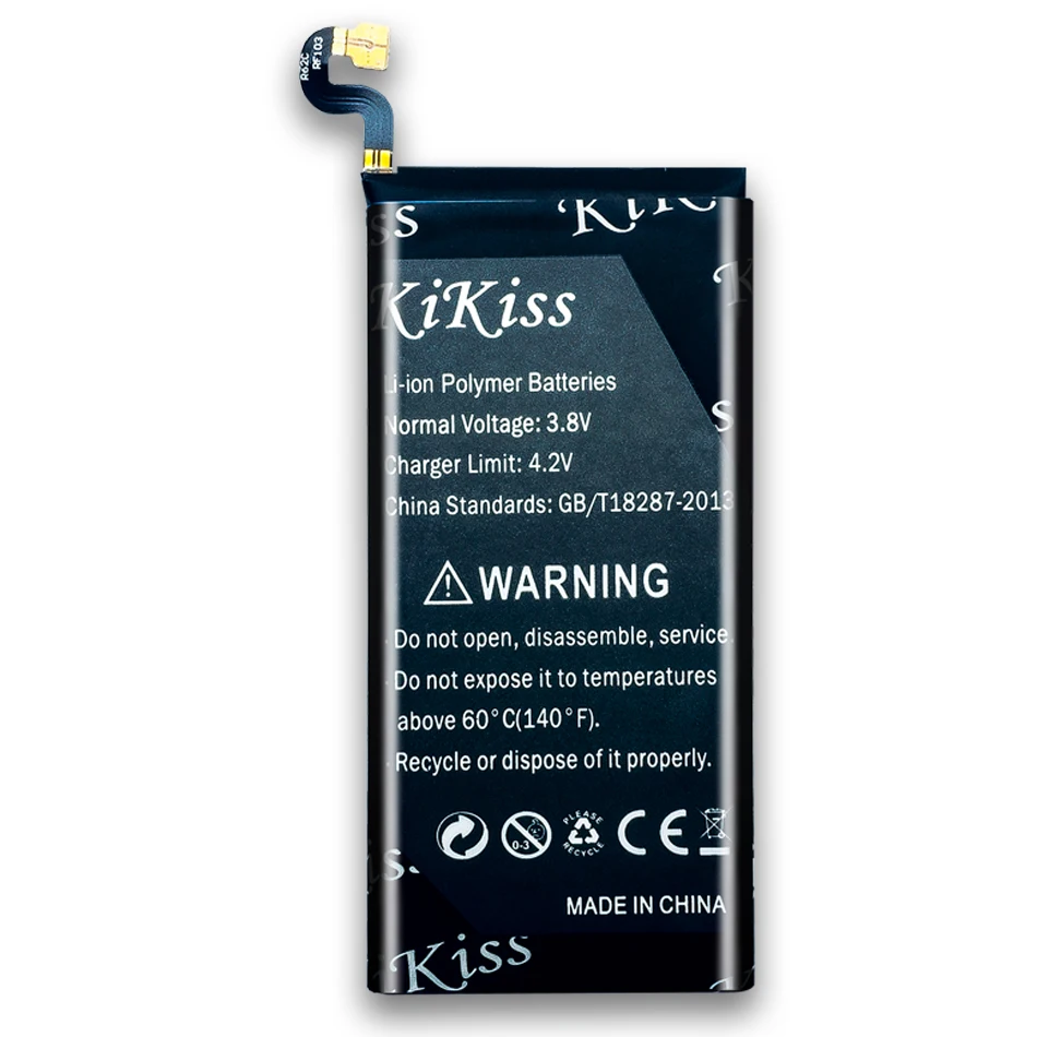 Аккумулятор KiKiss для Samsung Galaxy S7 / Edge мобильный телефон SM G930 G930F G935 G935FD с бесплатным