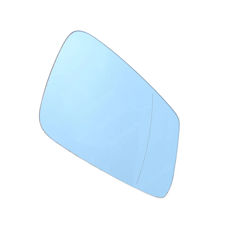Heated Blue Wing Side View Mirror Glass Set - Electric Left & Right