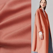 88% смешивание шерсти 12% вискоза шерсть ткань 700 г/метр глубокий розовый цвет, WF195