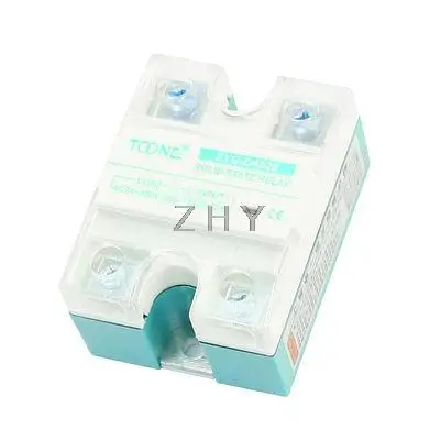 

DC4-32V AC24-480V 20A Rectangle One Phase Solid State Relay w Clear Cover