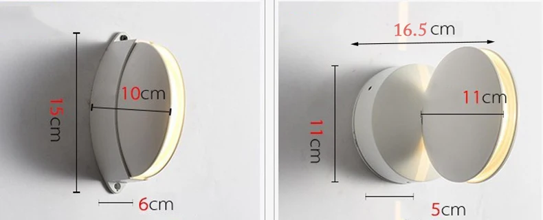 Description Picture 3 of itemModern New Window sill lights for outdoor бра Practical IP65 waterproof spotlight for Door windows corridor home decor wall lamp