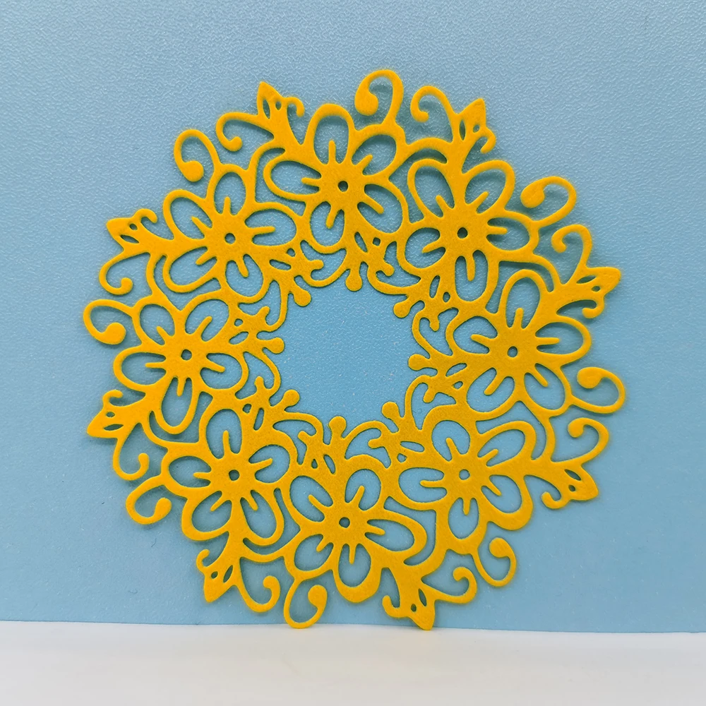 

Wreath Cutting Dies Gift Box Scrapbooking Album Paper Cards Decorative Crafts Template Crafts Embossing Stencil Dies