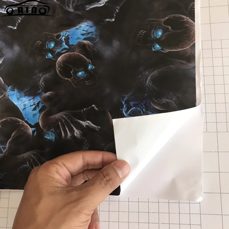 Skull Sticker Bomb Wrap Film Sticker-6
