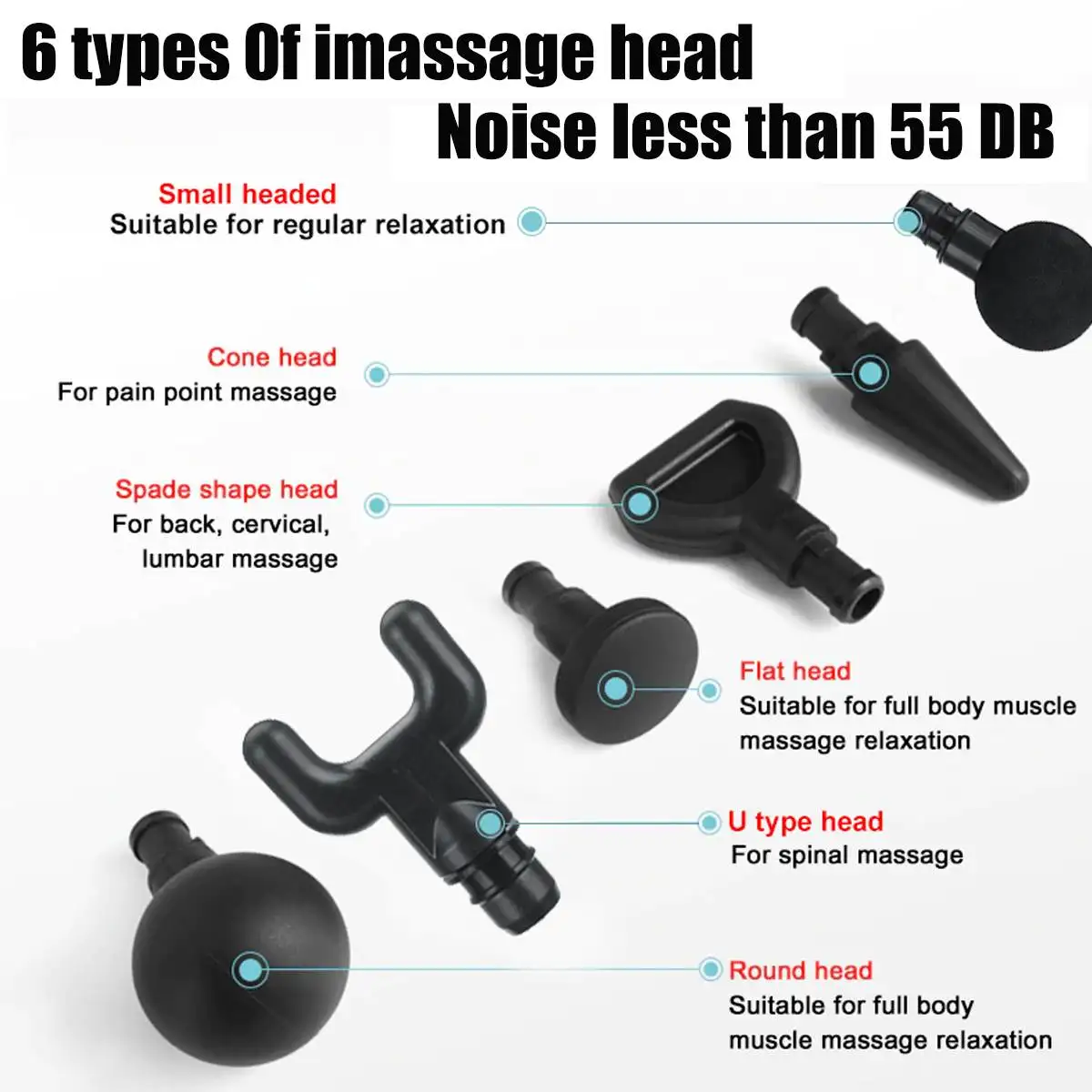 Beste Lcd Display Elektrische Massage Guns Smart Touch Fascia Percussie Diepe Trillingen Spier Massager Cordless 4 6 Massage Koppen