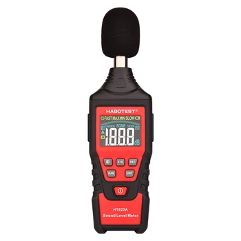 

Digital Sound Level METER Noise Audio DB Sonometros High Precision AC weighting Quick Response High accuracy frequency response