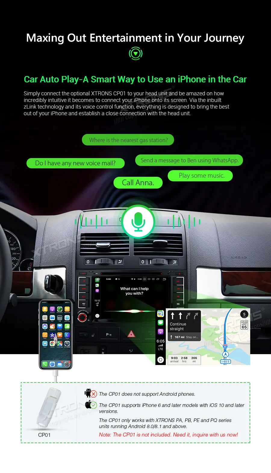 Top XTRONS 7" Android 9.0 Octa Core 64G ROM 4G RAM Car DVD Player Multimedia GPS System Custom Fit for Volkswagen 2004-2011 12