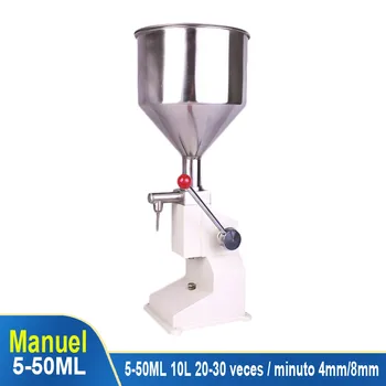 

Mini Vertical Manual Cream Liquid Filling Machine Precise Quantitative Filling Machine Filling Machine Honey Cream Liquid Paste